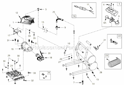 Part Location Diagram of FP209535AV Campbell Hausfeld Pressure Switch Tube Assembly